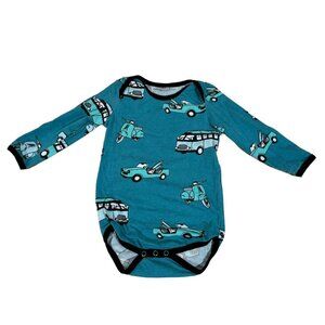 Smafolk Car Bodysuit Blue Size 80 Size 9-12 Months